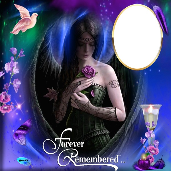 forever remembered Photo frame effect
