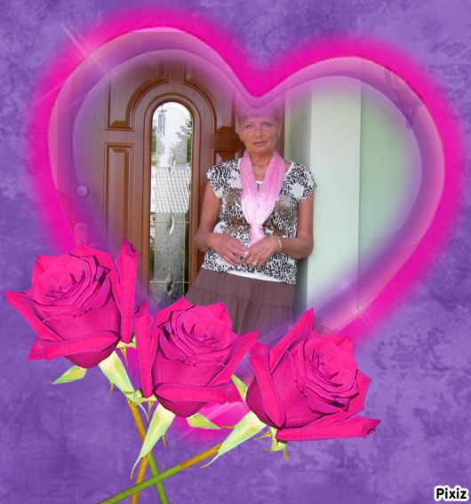 Heart ♥ Bunch of roses