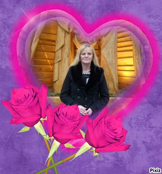 Heart ♥ Bunch of roses